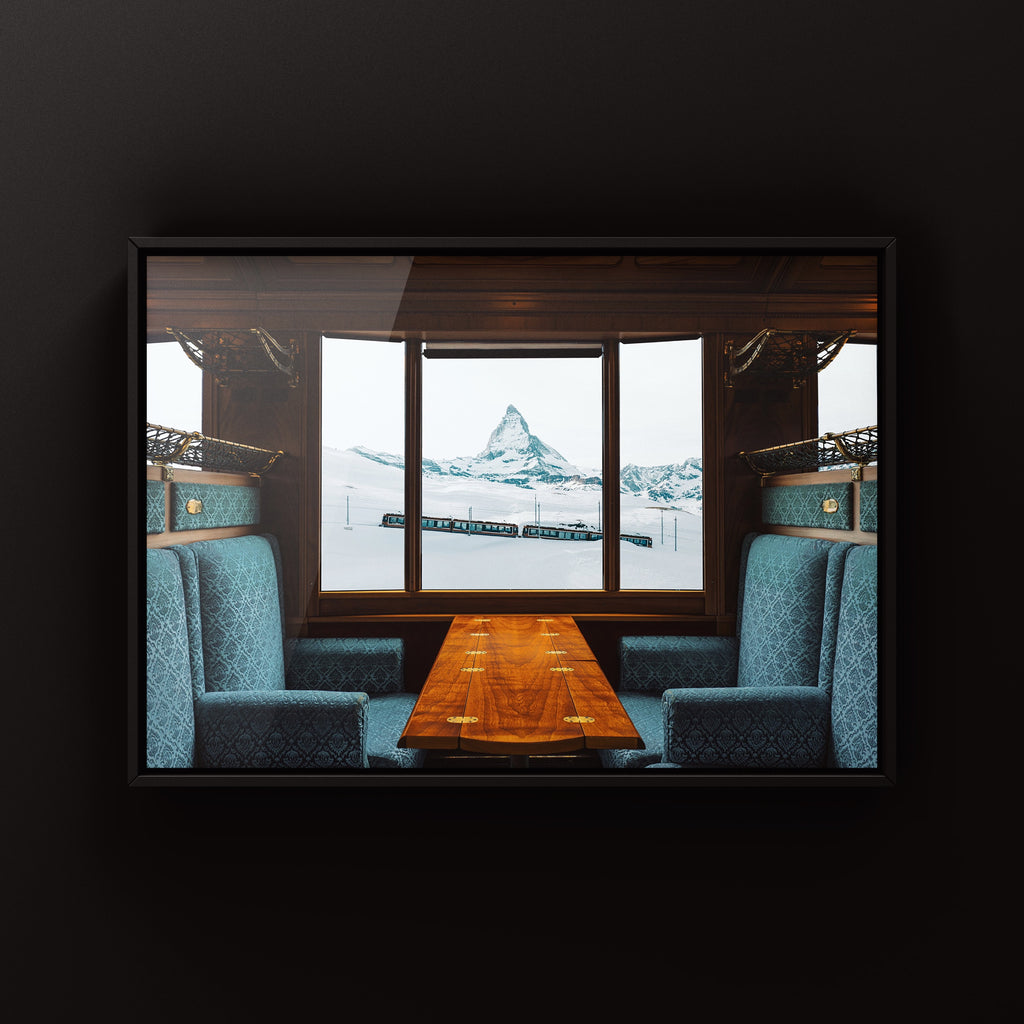 The Little Cervin and the little red train