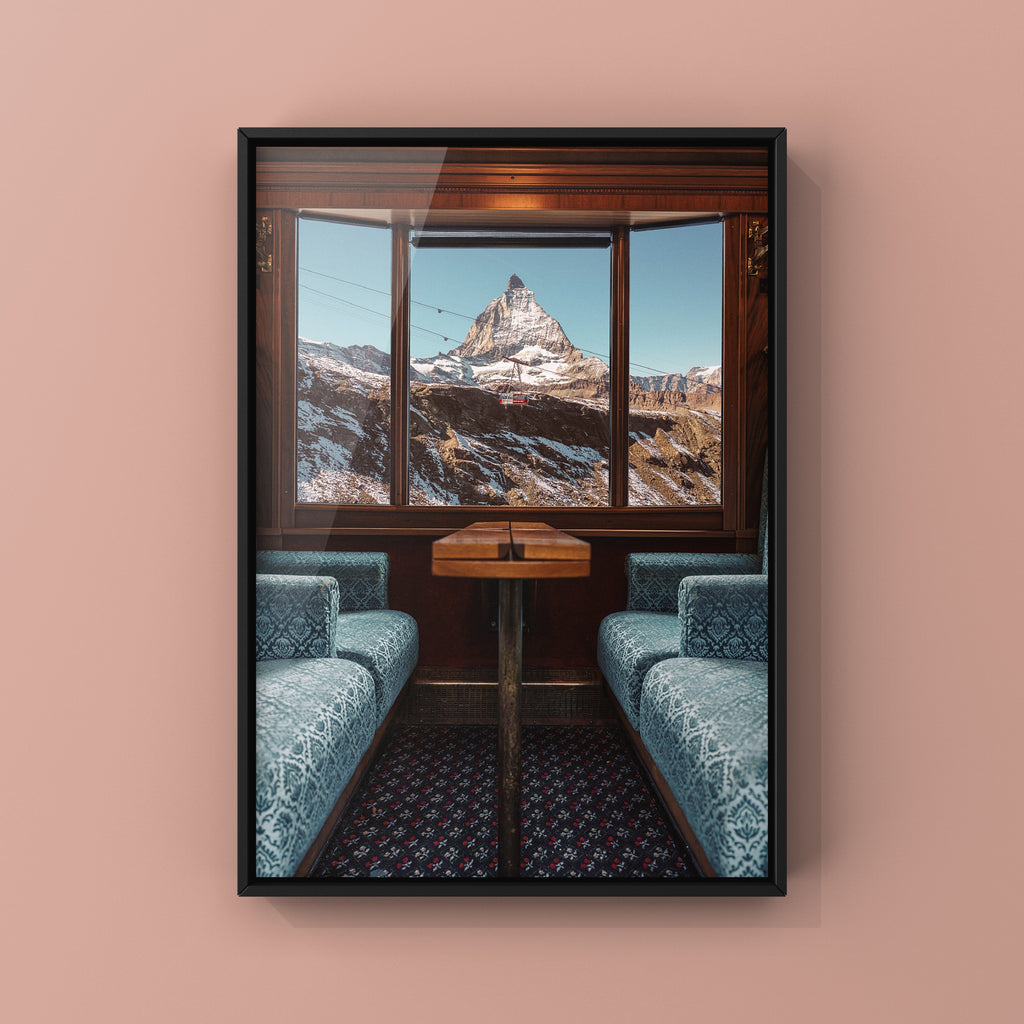 The little Swiss train and the Cervin