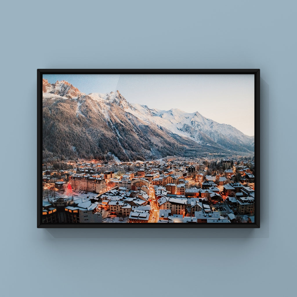 The little town of Chamonix